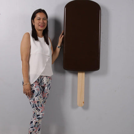 Small Hanging Chocolate Ice Cream Popsicle Statue - LM Treasures 