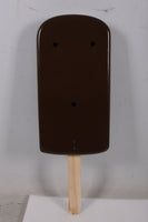 Hanging Chocolate Ice Cream Popsicle Over Sized Statue - LM Treasures 