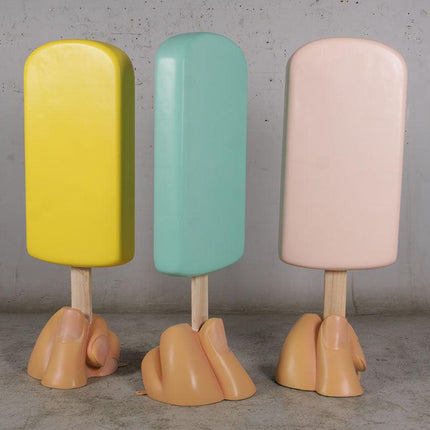 Mint Ice Cream Popsicle Statue - LM Treasures 