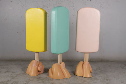 Mint Ice Cream Popsicle Over Sized Statue - LM Treasures 