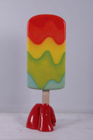 Rainbow Ice Cream Popsicle Over Sized Statue - LM Treasures 
