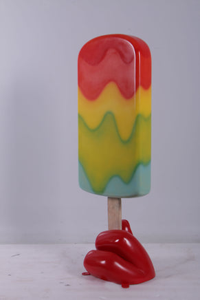 Rainbow Ice Cream Popsicle Statue - LM Treasures 