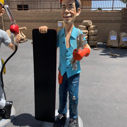 Mechanic Menu Life Size Statue - LM Treasures 
