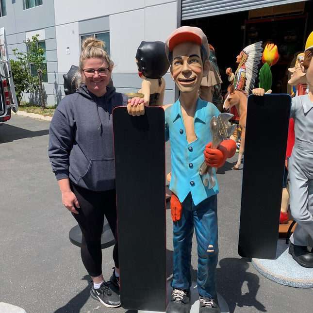 Mechanic Menu Life Size Statue - LM Treasures 
