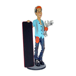 Mechanic Menu Life Size Statue - LM Treasures 