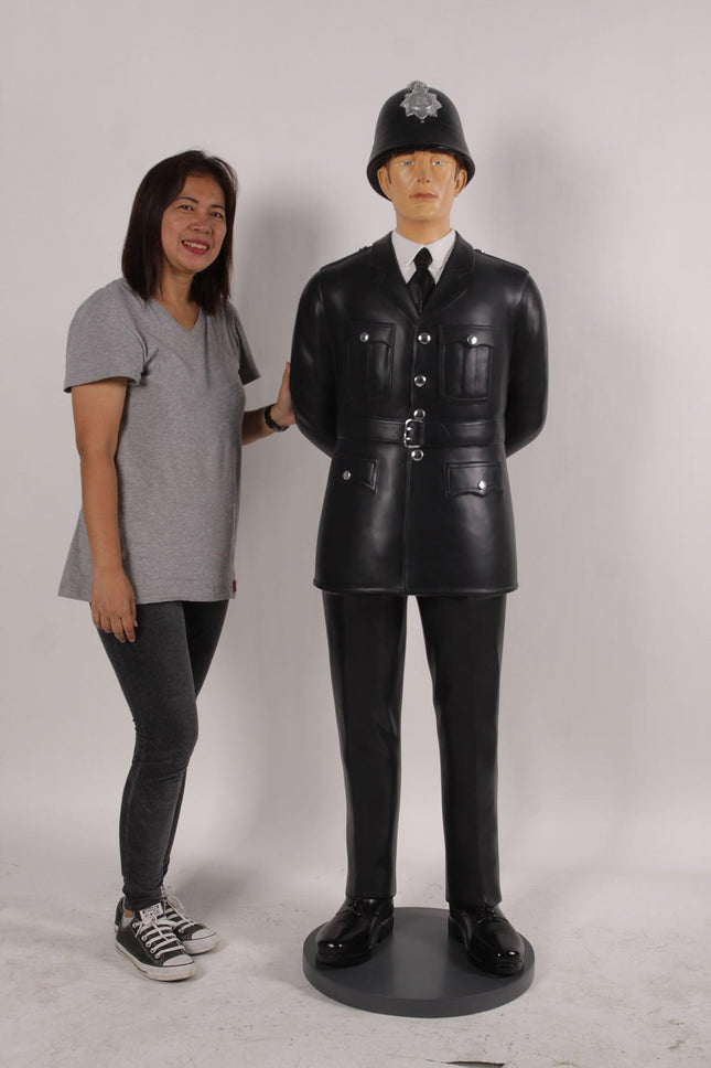 Policeman Bobby Life Size Movie Prop Decor Statue - LM Treasures 