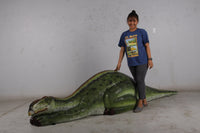 Muttaburrasaurus Dinosaur Sleeping Life Size Statue - LM Treasures 