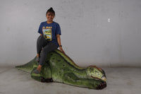 Muttaburrasaurus Dinosaur Sleeping Life Size Statue - LM Treasures 