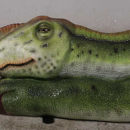 Muttaburrasaurus Dinosaur Sleeping Life Size Statue - LM Treasures 