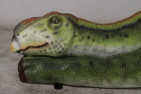 Muttaburrasaurus Dinosaur Sleeping Life Size Statue - LM Treasures 