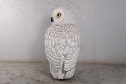 Snow Owl Over Sized Statue - LM Treasures 