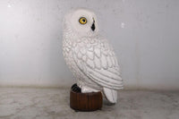 Snow Owl Over Sized Statue - LM Treasures 