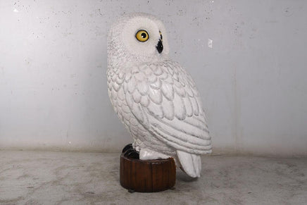 Snow Owl Over Sized Statue - LM Treasures 