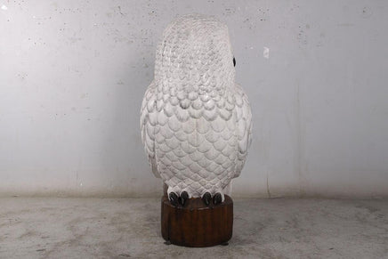 Snow Owl Over Sized Statue - LM Treasures 