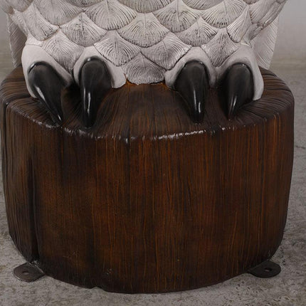 Snow Owl Over Sized Statue - LM Treasures 