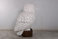 Snow Owl Over Sized Statue - LM Treasures 