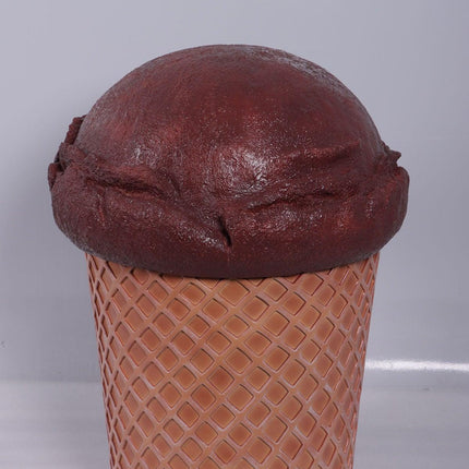 Chocolate Ice Cream Trash Can Over Sized Statue - LM Treasures 