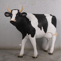 Holstein Cow Life Size Statue - LM Treasures 