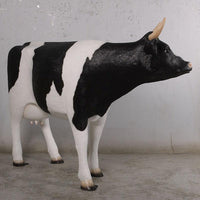 Holstein Cow Life Size Statue - LM Treasures 