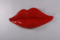 Lips Red Wall Decor Prop Resin Statue - LM Treasures 