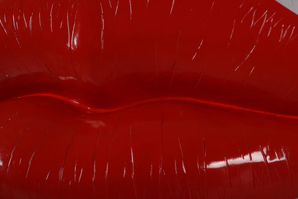 Lips Red Wall Decor Prop Resin Statue - LM Treasures 