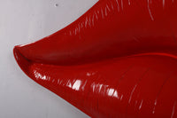 Lips Red Wall Decor Prop Resin Statue - LM Treasures 