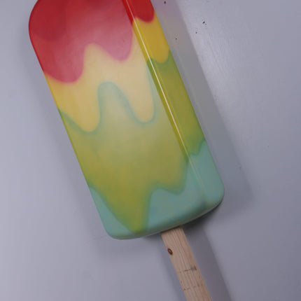 Large Hanging Rainbow Ice Cream Popsicle Over Sized Statue - LM Treasures 