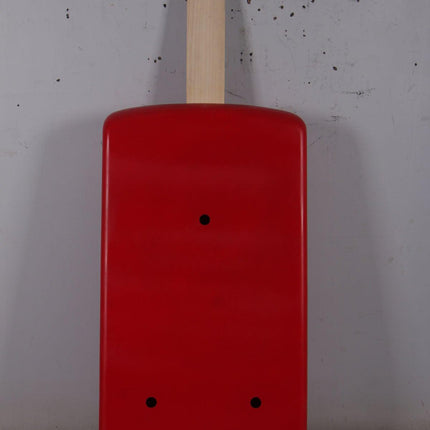 Large Hanging Strawberry Ice Cream Popsicle Over Sized Statue - LM Treasures 