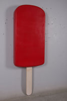 Large Hanging Strawberry Ice Cream Popsicle Over Sized Statue - LM Treasures 