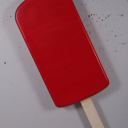 Large Hanging Strawberry Ice Cream Popsicle Over Sized Statue - LM Treasures 