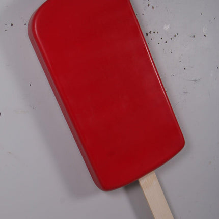 Large Hanging Strawberry Ice Cream Popsicle Over Sized Statue - LM Treasures 