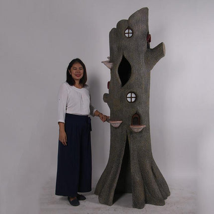 Pink Forest Fairy Tree Over Sized Statue - LM Treasures 
