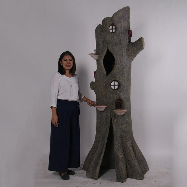 Pink Forest Fairy Tree Over Sized Statue - LM Treasures 