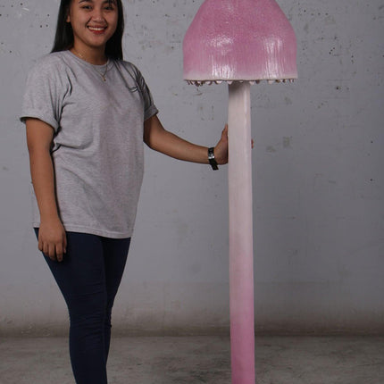 Small Bell Bonnet Mushroom Over Sized Statue - LM Treasures 
