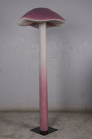 Large Purple Bonnet Mushroom Over Sized Statue - LM Treasures Life Size Statues & Prop Rental