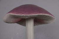 Large Purple Bonnet Mushroom Over Sized Statue - LM Treasures Life Size Statues & Prop Rental