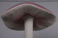 Large Purple Bonnet Mushroom Over Sized Statue - LM Treasures Life Size Statues & Prop Rental