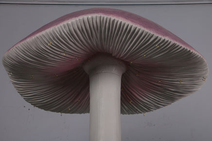 Large Purple Bonnet Mushroom Over Sized Statue - LM Treasures Life Size Statues & Prop Rental
