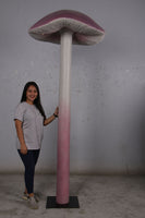 Large Purple Bonnet Mushroom Over Sized Statue - LM Treasures Life Size Statues & Prop Rental