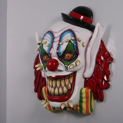 Scary Clown Head Over Sized Statue - LM Treasures 