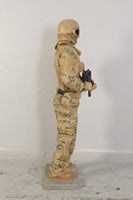 Soldier Tatical Life Size Military Prop Resin Decor Statue - LM Treasures 
