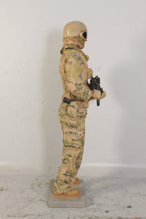 Soldier Tatical Life Size Military Prop Resin Decor Statue - LM Treasures 