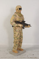 Soldier Tatical Life Size Military Prop Resin Decor Statue - LM Treasures 