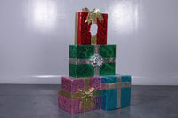 Gift Stack Photo Op Life Size Statue - LM Treasures 