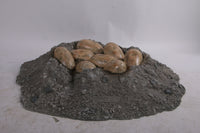 Dinosaur Egg Nest Life Size Statue - LM Treasures 