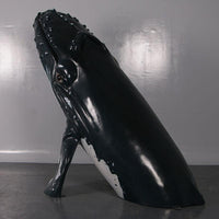 Breaching Humpback Whale Life Size Statue - LM Treasures 