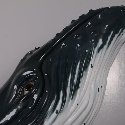 Breaching Humpback Whale Life Size Statue - LM Treasures 