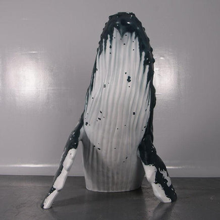 Breaching Humpback Whale Life Size Statue - LM Treasures 