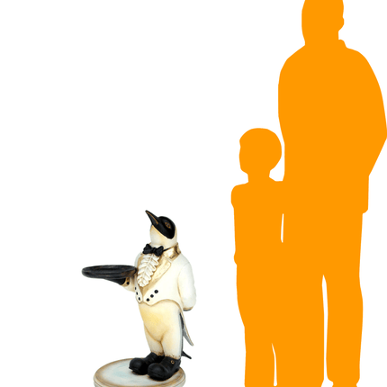 Penguin Butler Small Statue - LM Treasures 