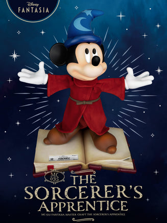 Disney Fantasia Micky Mouse Master Craft Statue The Sorcerers Apprentice Table Top - LM Treasures Life Size Statues & Prop Rental